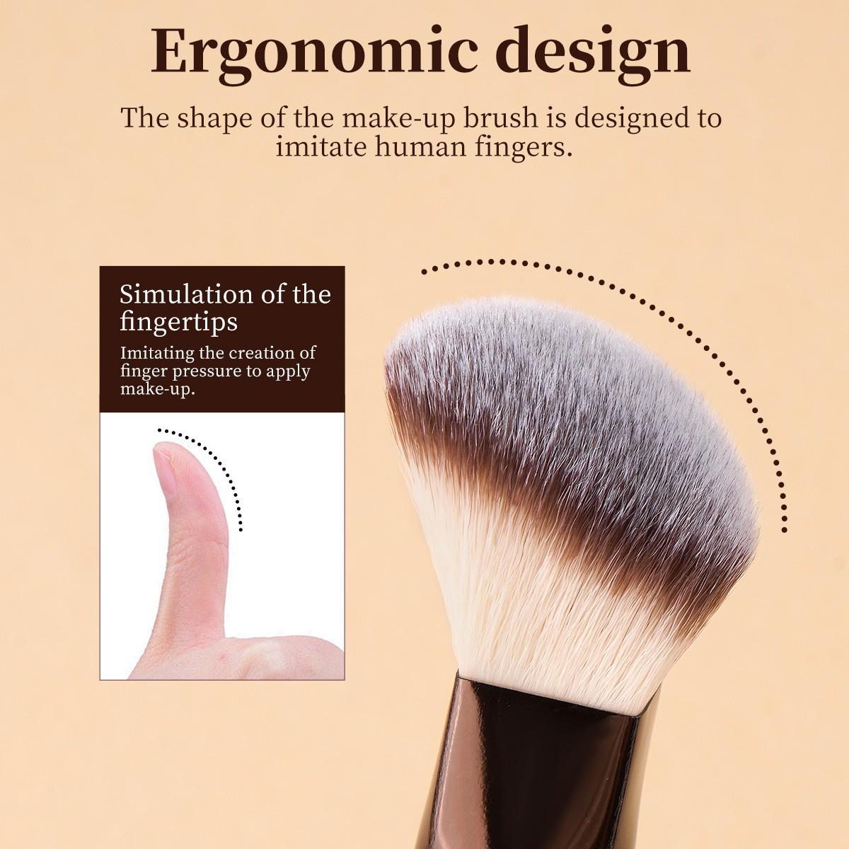 Maange 20-Piece Professional Makeup Brush Set Gift Box, Foundation Brush, Blush Brush, Powder Brush, Eyeshadow Brush, Mascara Brush