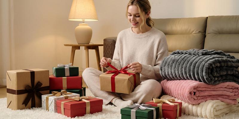 Raybee Cozy Soft Blankets - Portable Lightweight Blanket for Couch, Travel,Office,Courtyard,Home Bedroom Decor Plush Outdoorfun,Flannel Throw Blanket,Perfect Gift Ideal