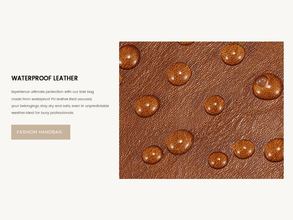 LOVEVOOK Laptop Bag for Women, 15.6-17.3 inch Vegan Leather Laptop Tote Bag Large Capacity Vintage Leather Work Bags for Women Computer Bag Office Briefcase Handbag. Durable. TikTokShopJumpstartSale