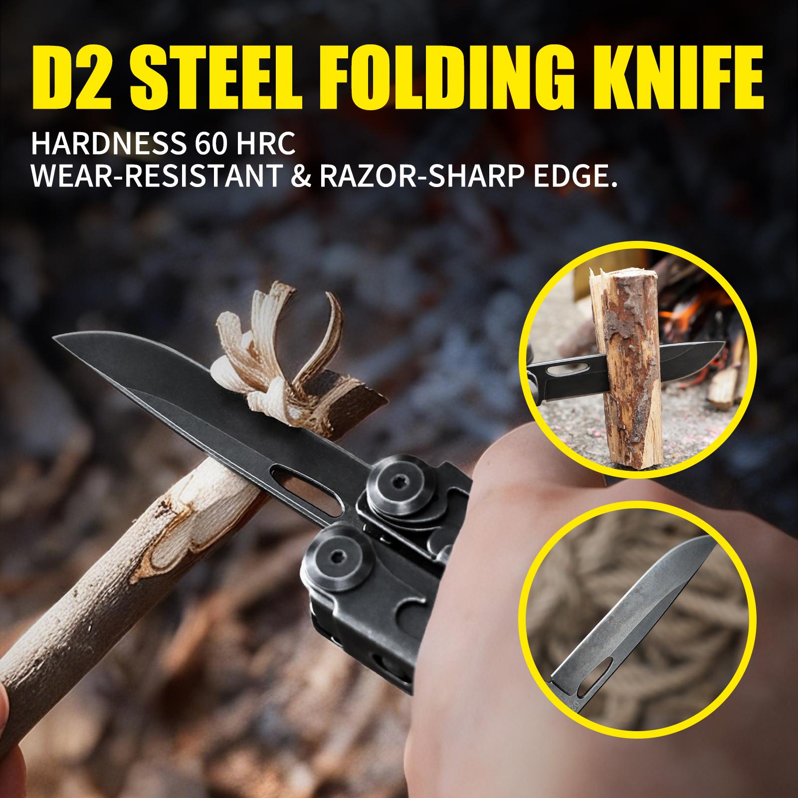 Wetactics MT-61 20-IN-1 EDC MULTITOOL | D2 STEEL SHARP KNIFE + 420 STAINLESS PLIERS | RUST-PROOF, DURABLE & COMPACT | CAMPING SURVIVAL MUST-HAVE | FREE NYLON SHEATH | FITS IN YOUR POCKET! Wetactics MT-61 20-IN-1 EDC MULTITOOL | D2 STEEL SHARP KNIFE + 420 STAINLESS PLIERS | RUST-PROOF, DURABLE & COMPACT | CAMPING SURVIVAL MUST-HAVE | FREE NYLON SHEATH | FITS IN YOUR POCKET!
