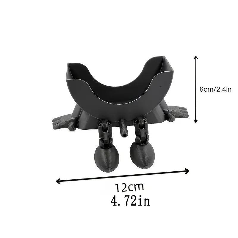 Cute Fun Drainage Smile Sponge Holder with Draining Holes, 3D Printed Dish Sponge Rack, Kitchen Sink Countertop Organizer, Home Cleaning Tool Stand