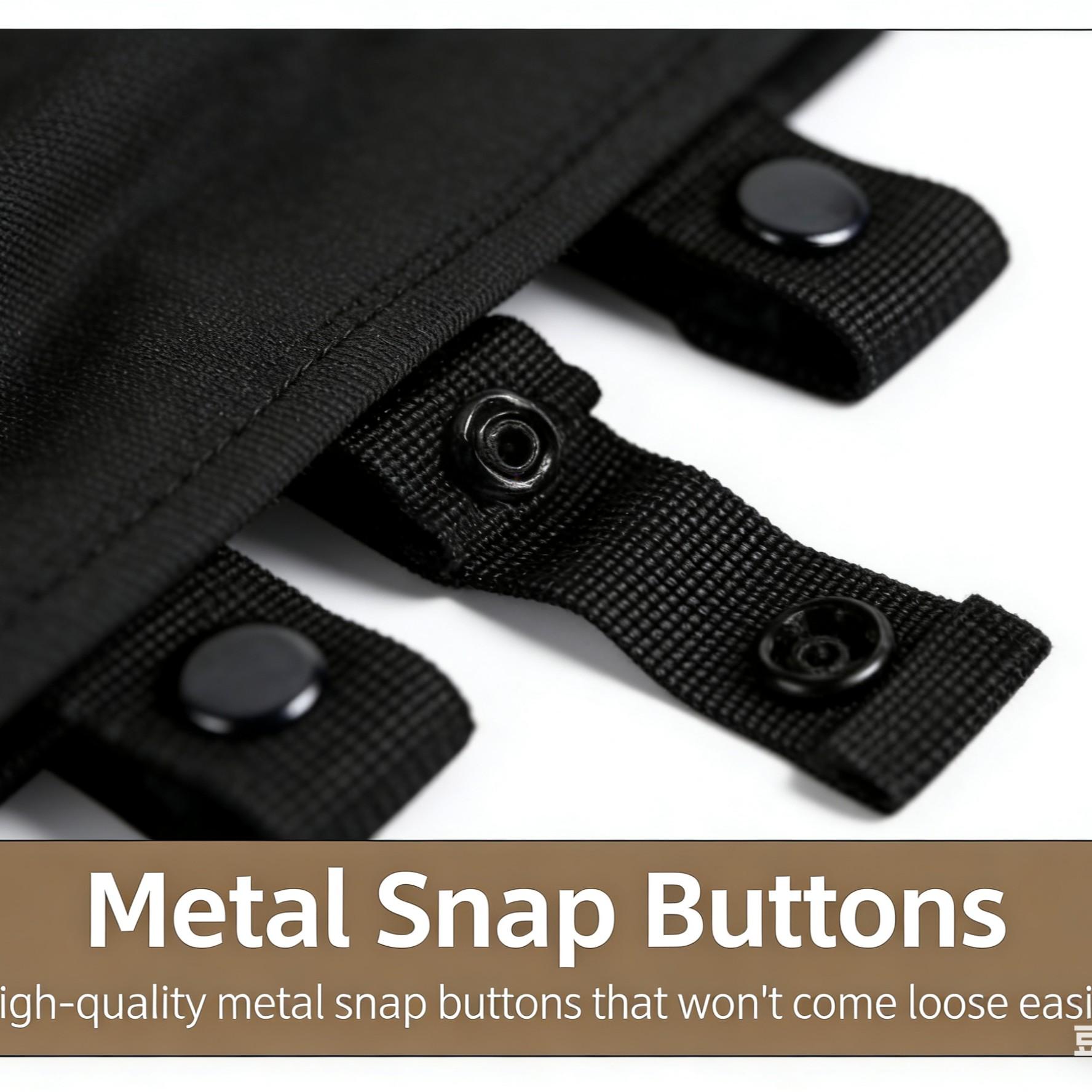 Outdoor Tactical Large Recyclable Bag, Multi-Functional Storage Tool Pouch, Military Drawstring Waist Pack, Foldable Molle Organizer