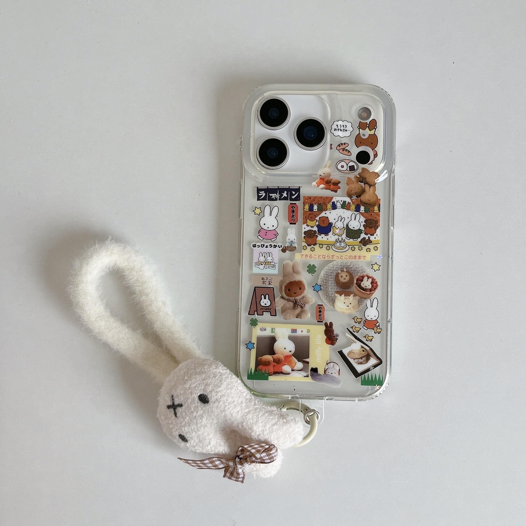 Miffy Rabbit Apple iPhone Case, Casing, Compatible with iPhone 17 Pro Max, 16 Pro Max, 15 Pro Max, 14 Pro, Creative, Fashionable & Protective Phone Cover