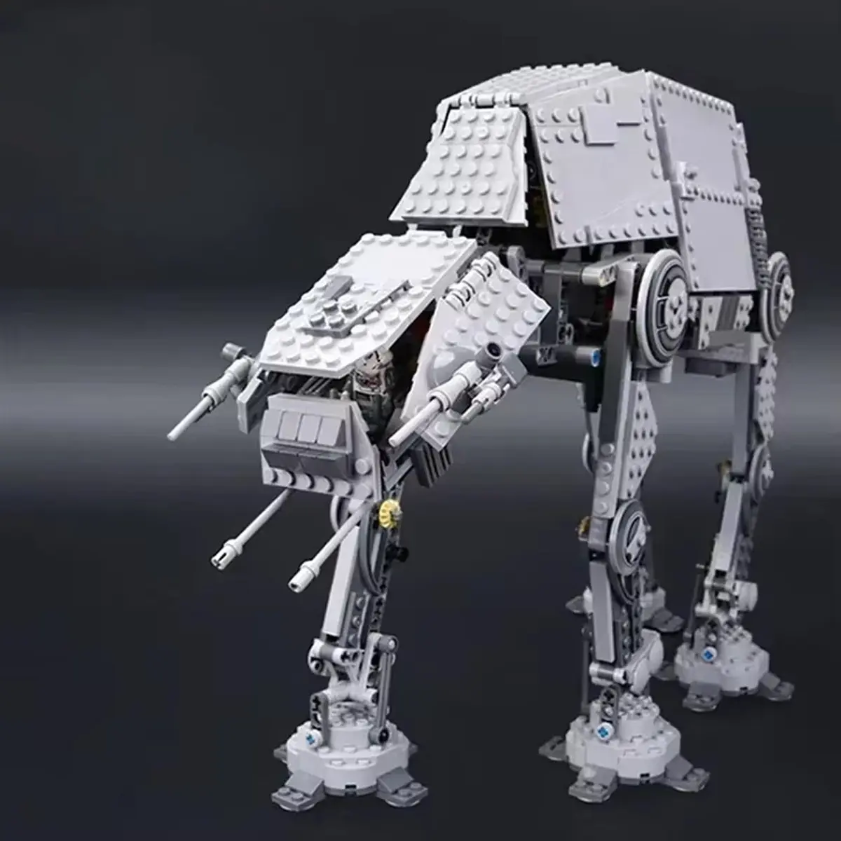 1137 Pieces Of Innovative Series Building Bricks, Armored Walking Models Compatible With Brick Splicing Blocks, DIY Handicraft Sets, Large Collectibles For Block Enthusiasts, Suitable For Birthday And Christmas Gifts