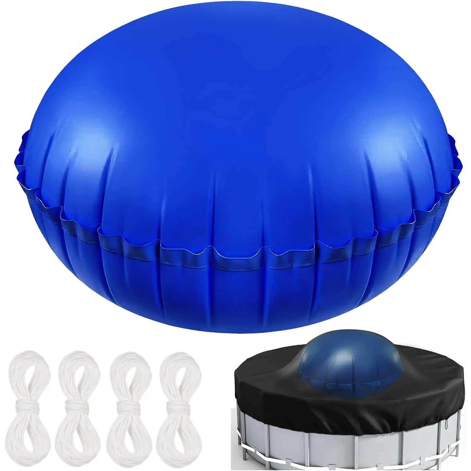 6 ft Round Pool Pillows for Above Ground Pools, Winterizing