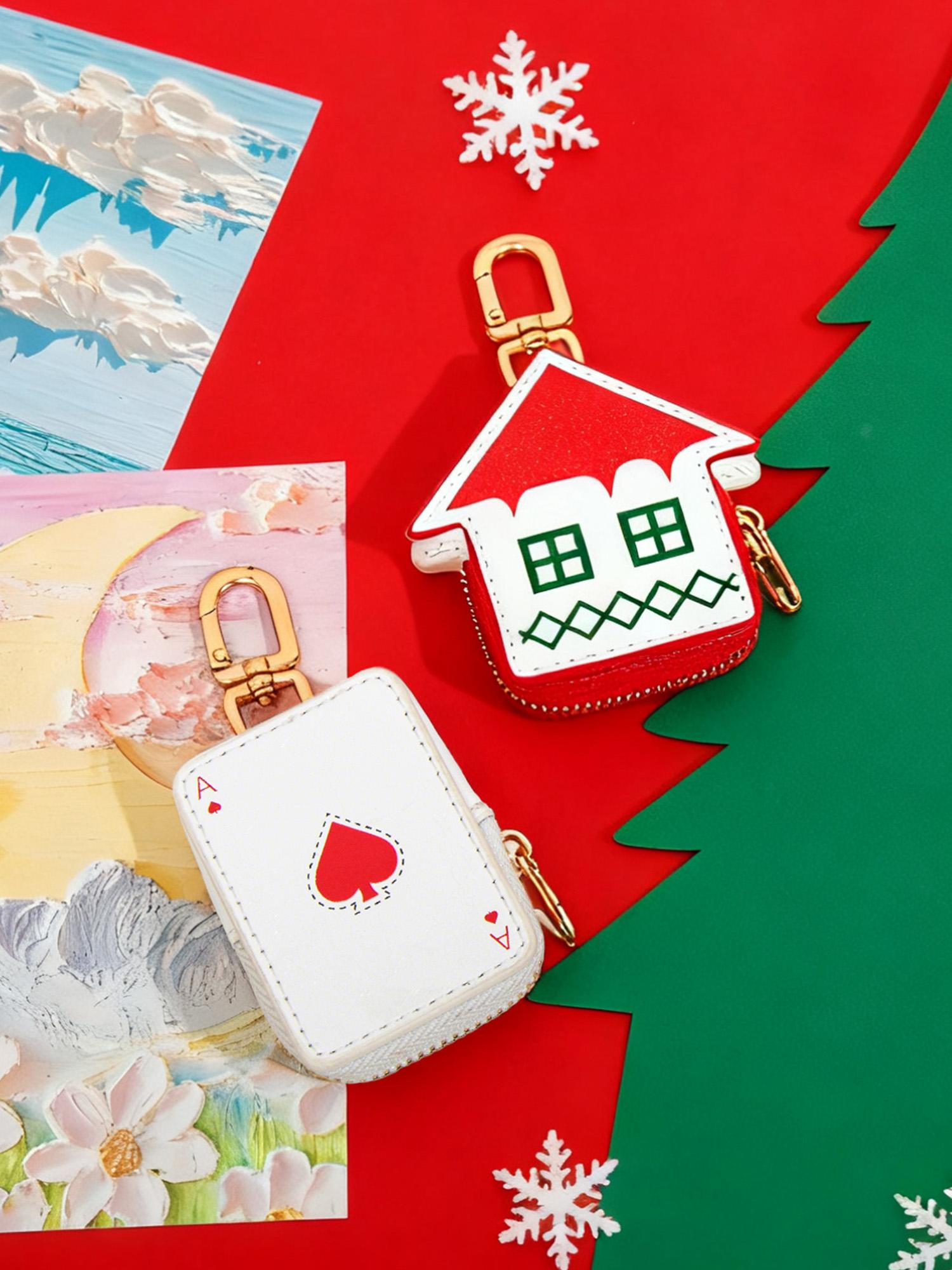 Lucky God Ace Charm, Charms for Bags, Mini Cute Bag Accessory, Fun Choice Jewelry, Unique Gift Idea for Various Occasions, Perfect Christmas & Valentine's Day Present, Bag Charm Keychain