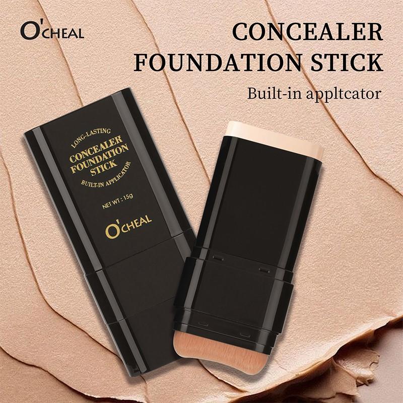 Waterproof Long-Lasting Flawless Foundation Stick, Lightweight Natural Finish, Ideal for Daily Use and Special Occasions