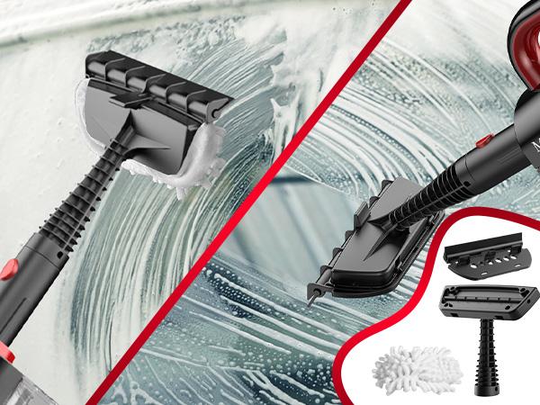 Phueut Lightweight Detachable Steam Mop Cleaner - 2 Modes 3 Temp Levels, Heavy Duty Powerful Handheld Steam Cleaner for Cleaning/Hardwood/Tile Grout Phueut Lightweight Detachable Steam Mop Cleaner - 2 Modes 3 Temp Levels, Heavy Duty Powerful Handheld Steam Cleaner for Cleaning/Hardwood/Tile Grout