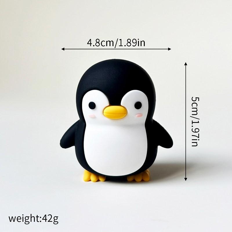 Cute Penguin Winter Snowflake Birthday Cake Decoration, Baby Full Moon Hundred Days First Birthday, Sweet Treats Stand Insert, Home Decor Mini Ornament