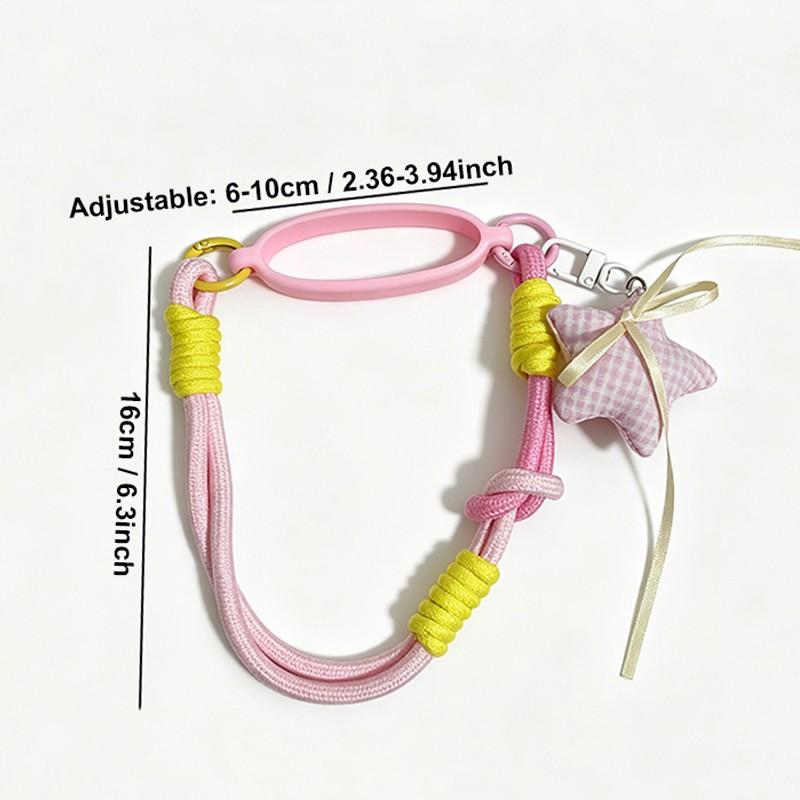 Cute for Girls Universal Tumbler Crossbody Strap, Portable Cup Sling Fits 6-10cm (2.4"-4") Cup Mouth, For Stanley 20/30/40oz Insulated Tumblers, For Owala Water Bottle Carrier for Travel Hiking Camping Daily Commute Must-Have Accessory