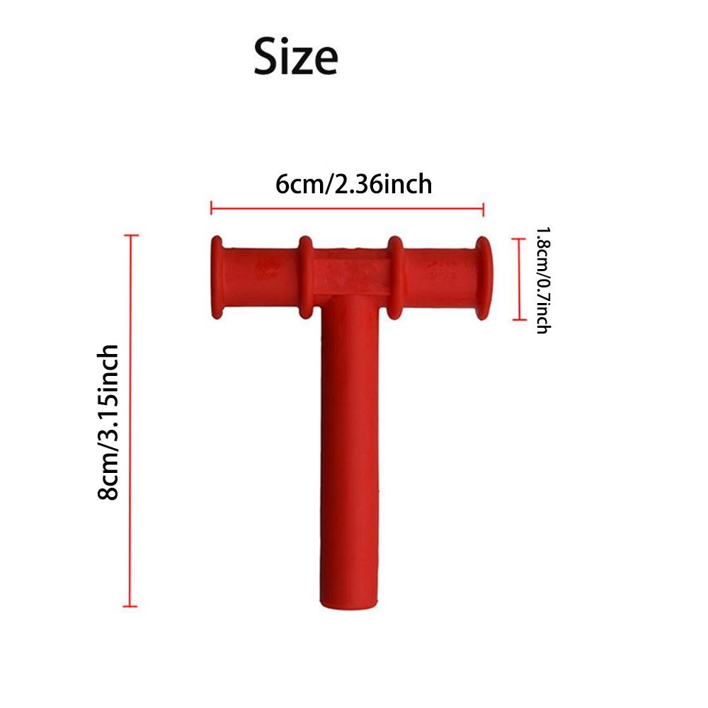 Baby Oral Motor Training T-Type Chew Toy, Speech Development Tool for Autism, Sensory Chewing Toy for Oral Muscle Development