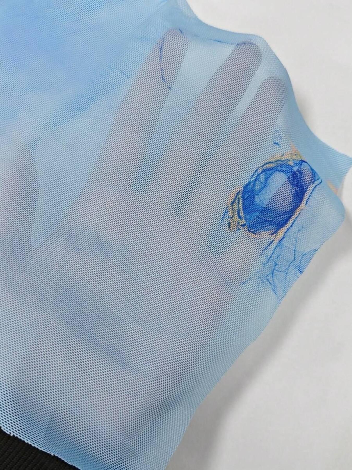 Lafayette Women's Mesh Long Sleeve Dress, Off-Shoulder Mermaid Skirt Gown, Elegant Evening Wear, Perfect for Special Occasions