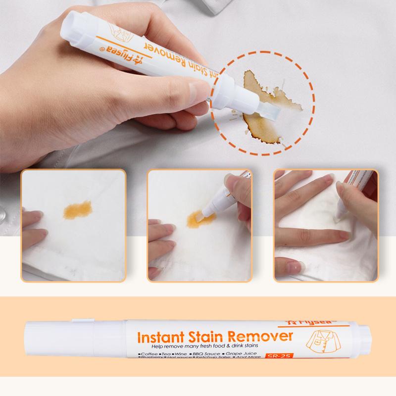 3/5Pcs Stain Bleach Pen,Portable Travel Bleach Pen for Clothing Stain Removal,Clothes Stain Remover Pen Grease Stain Remover Wash Free Laundry Clean Pen Instantly Remove Stains