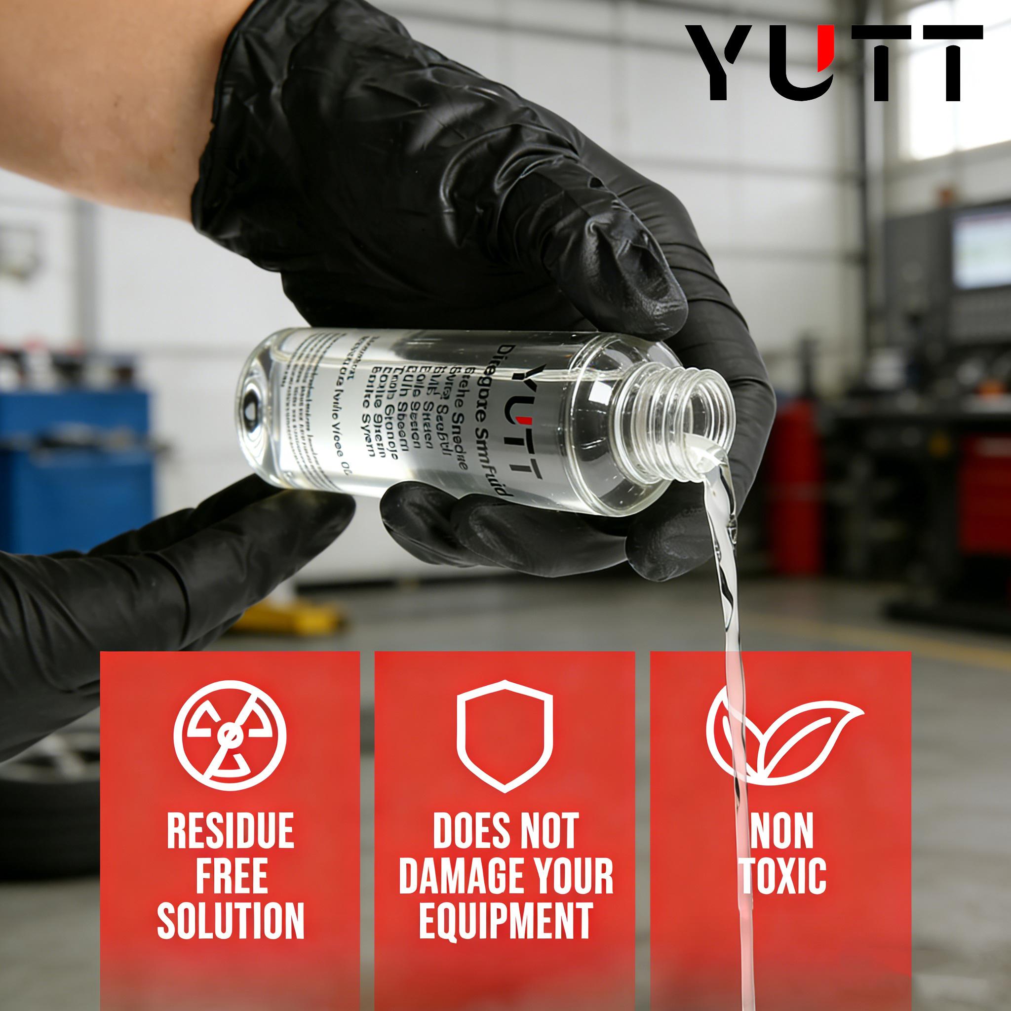 Yutt Car Smoke Detector Oil, 1 Bottle 100ML, Specialized for Car Smoke Detectors, Leak Detection, Suitable for All Smoke Machines