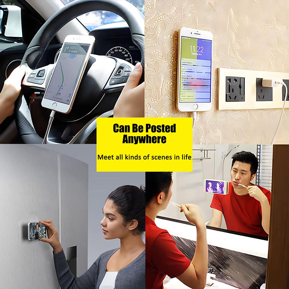 Silicone Suction Cup Holder Phone Case - Multi-Color, Multi-Model Cover Compatible with iOS iPhone Series 14, 14 Plus, 15, 15 Plus, 16, 16 Pro Max, 17 Mobile Phone Accessories