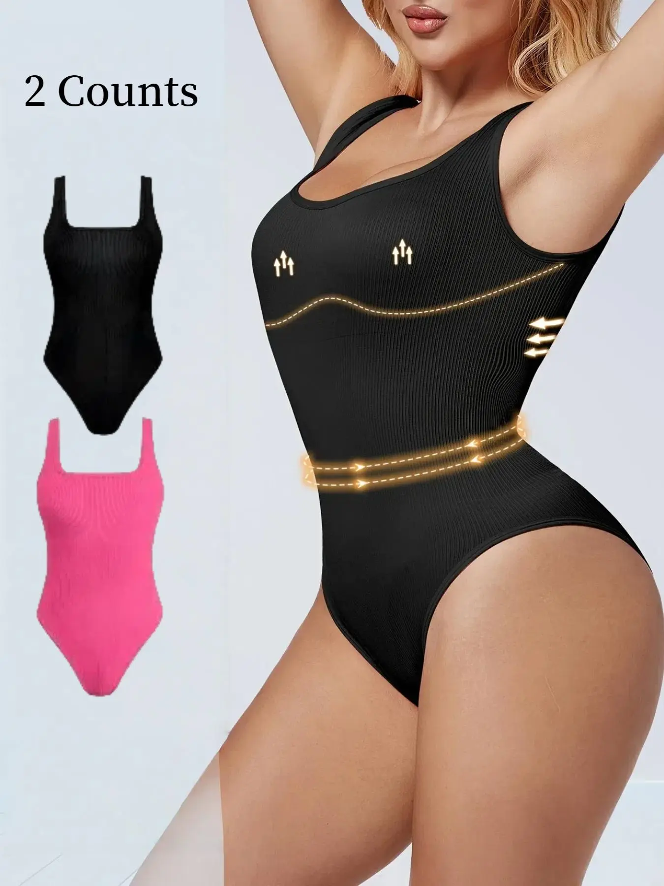 Pink and black
