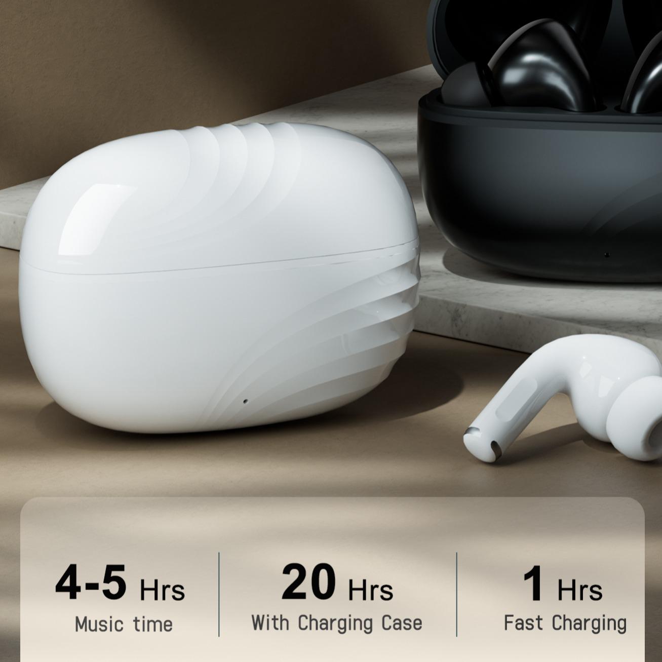 Wireless Earbuds, HiFi Sound Quality, Bluetooth-compatible 5.3, Compatible with Android & AirPods, In-Ear Design, USB PD Charging, Lithium Polymer Battery