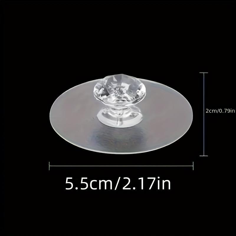 2pcs Contemporary Plastic Pull Handles, Multi-Functional Suction Cup Grip for Smooth Surfaces, Cabinets, Drawers, Sliding Doors, Toilets, Easy Install, No Drilling Required, Utility Hooks