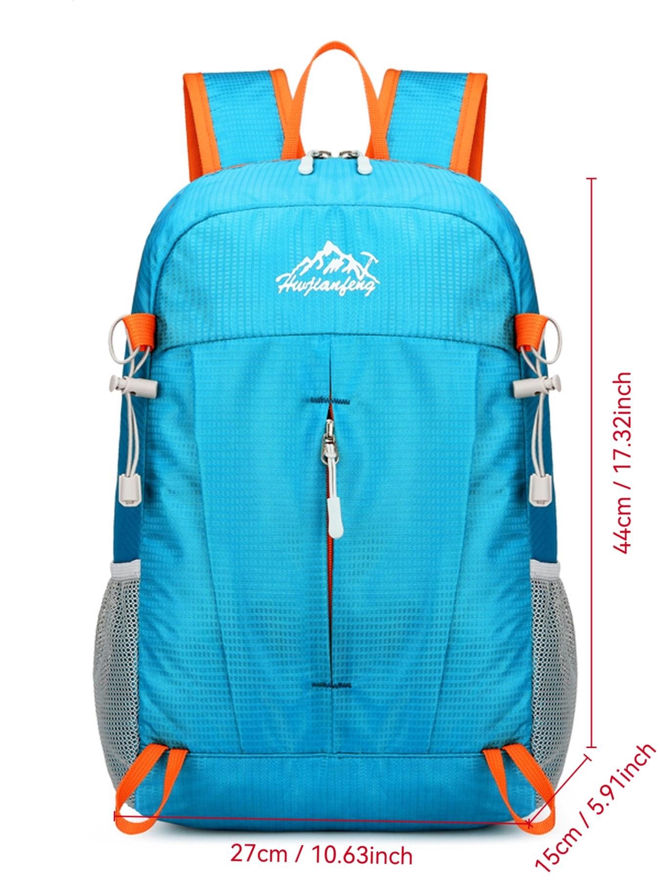 Lightweight Outdoor Foldable Backpack Water Resistant Nylon Hiking Cycling Large Capacity Sports Bag