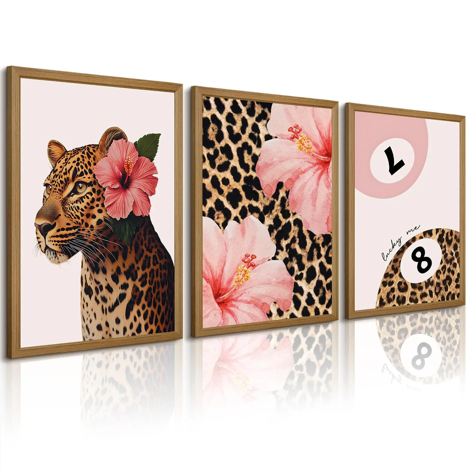 Flower Panther Prints