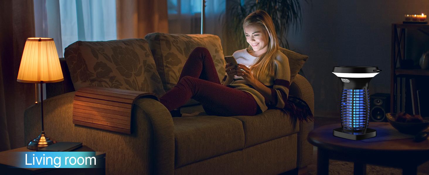 Solar Bug Zapper, 3-in-1 Mosquito Zapper with Camping Lantern, Cordless Bug Zapper for Outdoor and Indoor, Battery Powered Fly Zapper, Waterproof Mosquito Killer for Patio, Home, Backyard, Camping#fathersdaygifts Solar Bug Zapper, 3-in-1 Mosquito Zapper with Camping Lantern, Cordless Bug Zapper for Outdoor and Indoor, Battery Powered Fly Zapper, Waterproof Mosquito Killer for Patio, Home, Backyard, Camping#fathersdaygifts