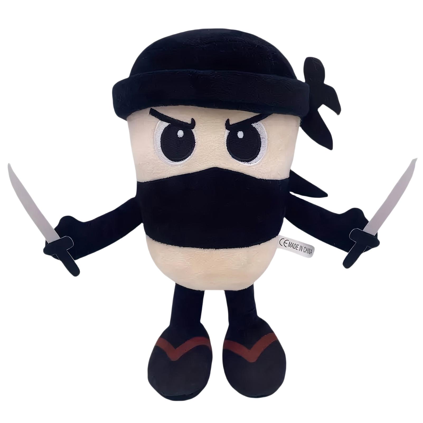 Tung Tung Tung Sahur Plush Tralalelo Tralala, Soft Stuffed Animal Toy, Cute Anime Plushie, Funny Game Character Doll, Holiday & Birthday Gift