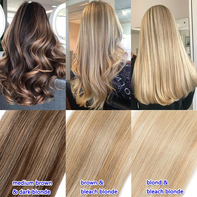 Remy Human Hair Extensions Clip In Hair Extensions V Shape 12 Inch-22 Inch Long Straight Invisible Hairpiece for Women Adding Hair Volume