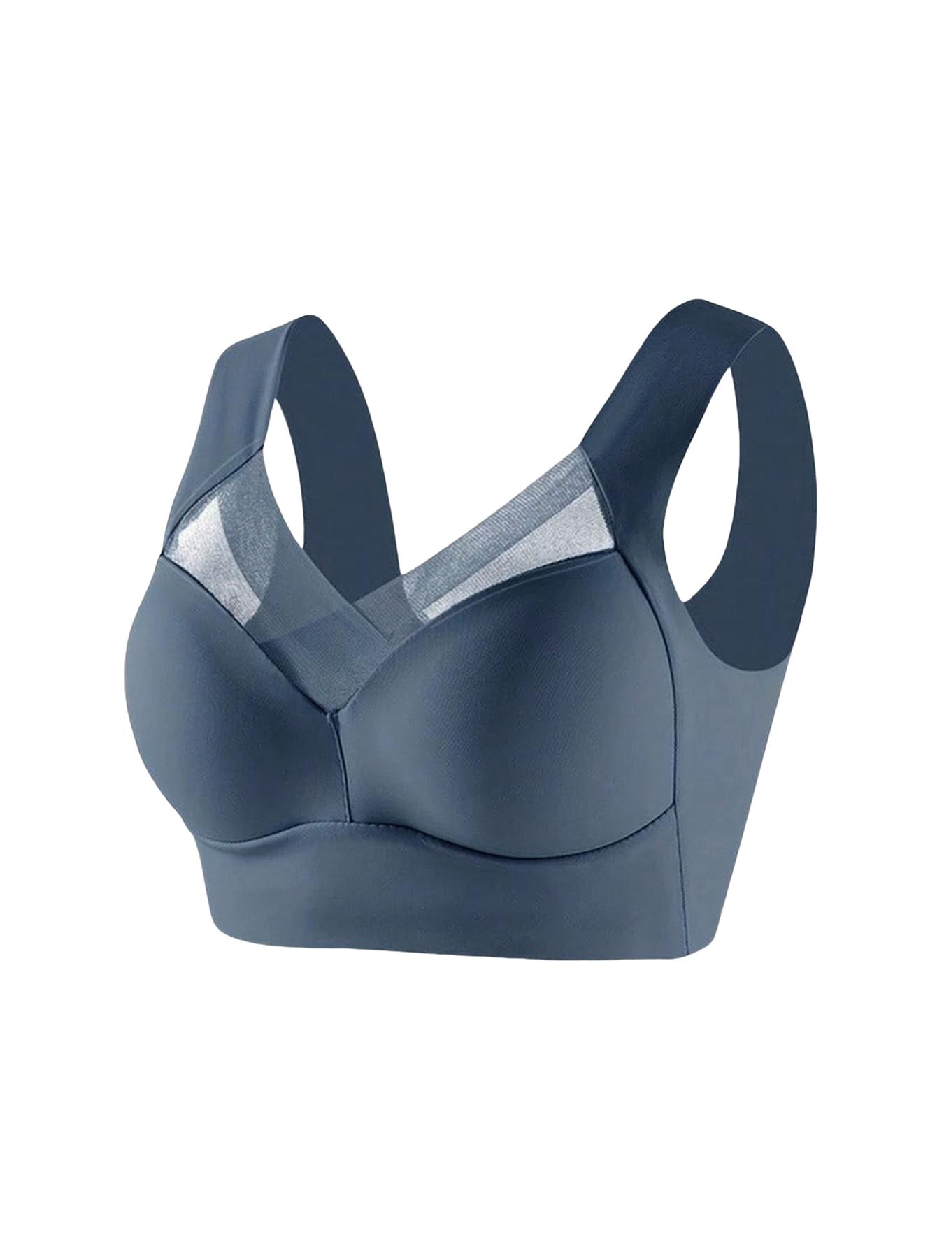 Women's Seamless Wireless Underwear Bra, Ice Silk Fabric Breathable, Buckleless Design, Casual, Ideal for Home Wear and Sleep, Multi-Purpose Daily Use