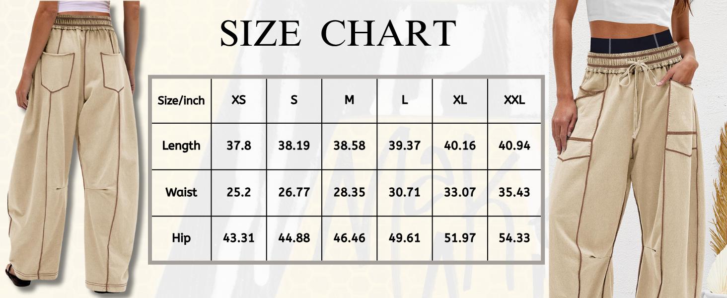 SCUSTY Womens Barrel Sweatpants High Waisted Wide Leg Pants Drawstring Athletic Baggy Pants Lounge Sweats SCUSTY Womens Barrel Sweatpants High Waisted Wide Leg Pants Drawstring Athletic Baggy Pants Lounge Sweats