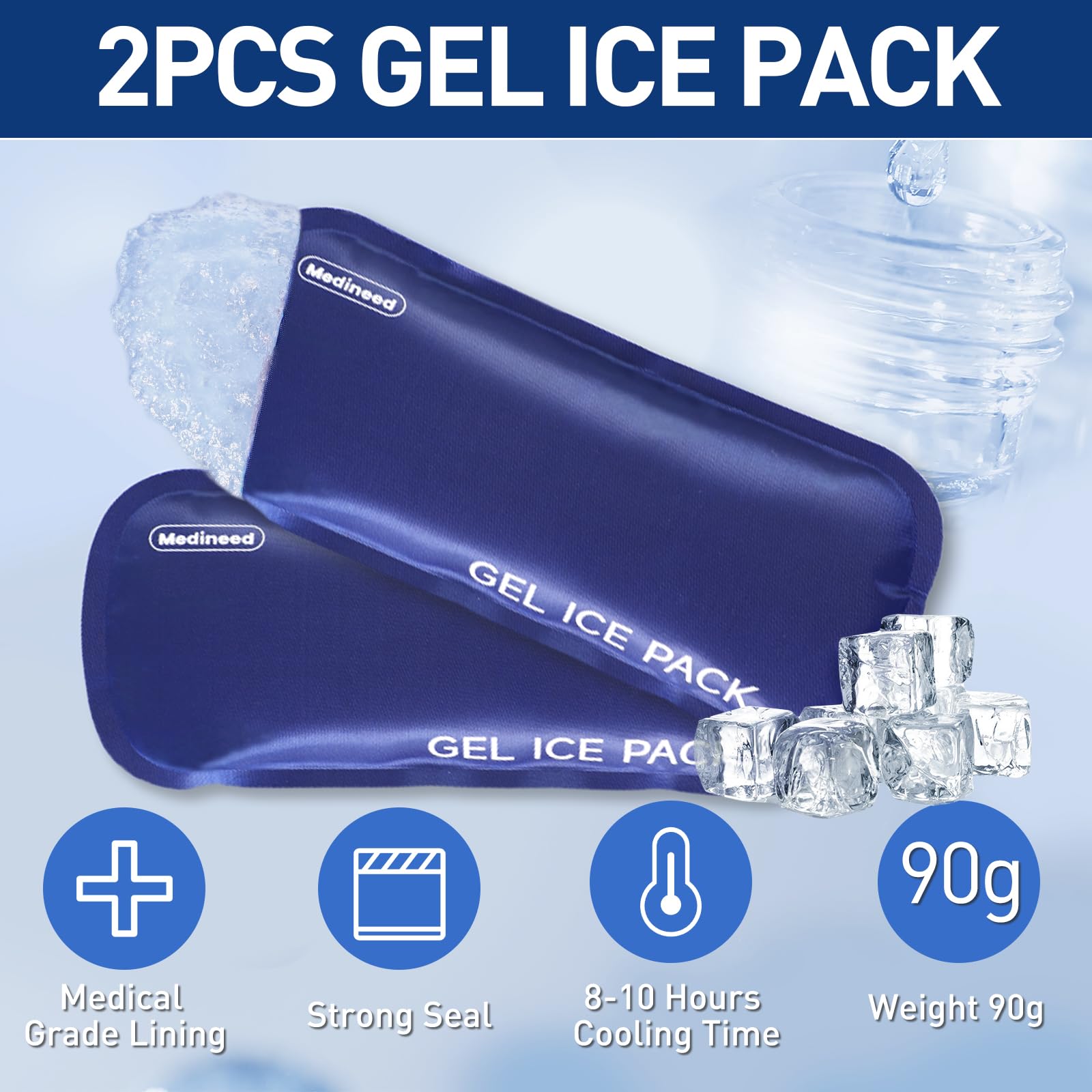 Insulin Cooler Travel Case, Portable EVA Medicine Travel Cooler,travel essentials，Diabetes Case with 2 Reusable Ice Packs TSA Approved for Diabetic Supplies Patent Pending