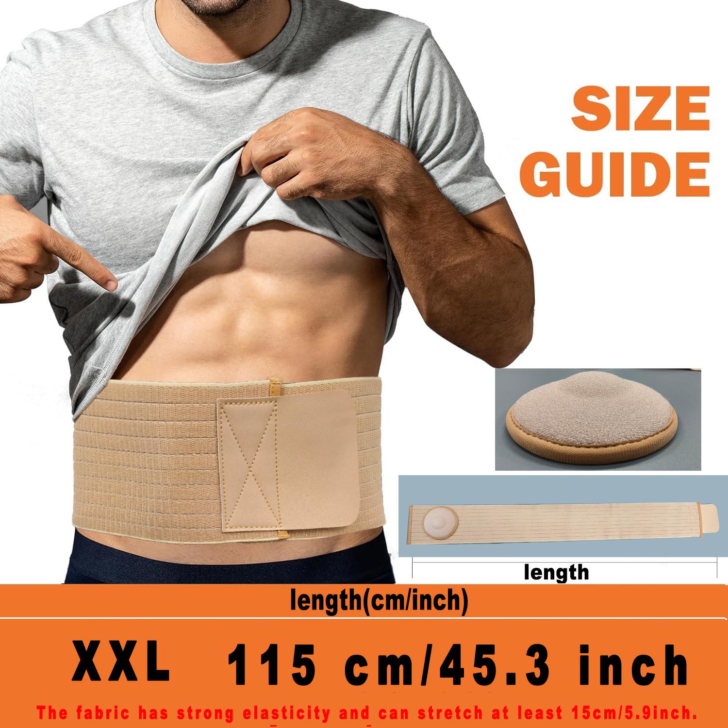 Umbilical Hernia Belt Brace, Abdominal Support Binder for Belly Button Navel Hernia, Comfortable & Effective Relief Solution