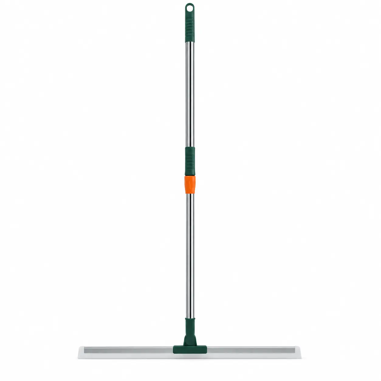 Floor Squeegee with Long Handle, Wide Rubber Water Wiper for Bathroom, Kitchen, Shower, Tile and Hardwood Floors