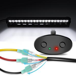 Nilight LED Light Bar 7D 22Inch 150W Spot Flood Combo Beam Amber White LED Work Light Offroad Lighting LED Driving Lights Fog Light