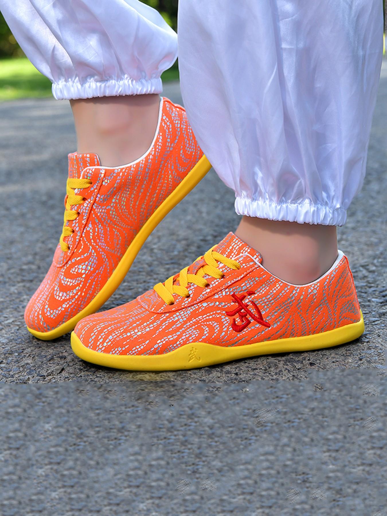 2026 Spring Summer New Tai Chi Shoes, Wu Zi, Unisex Soft Sole Anti-Slip Martial Arts Training Shoes, Breathable Lightweight