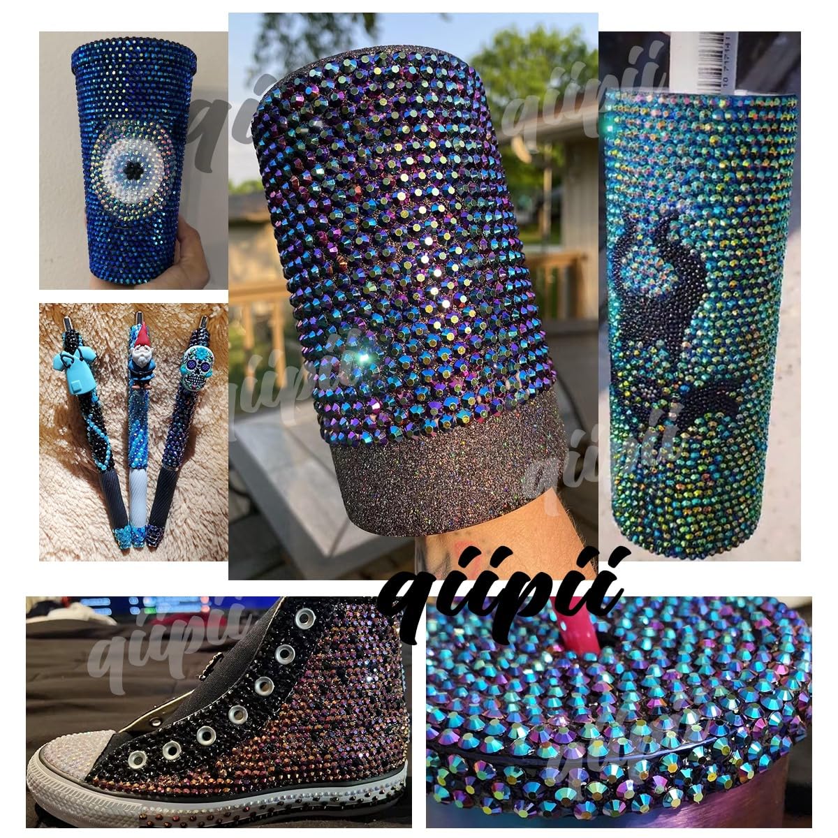 1Box 24 Color Semi-circular Jelly Rhinestones Charms 3mm Multi-colors Flatback Resin Nail Gems for Bedazzling Kit with 3Pcs 10ml B7000 Adhesive Glue Tweezers DIY Phone Case Headphones,Book Nail Decor