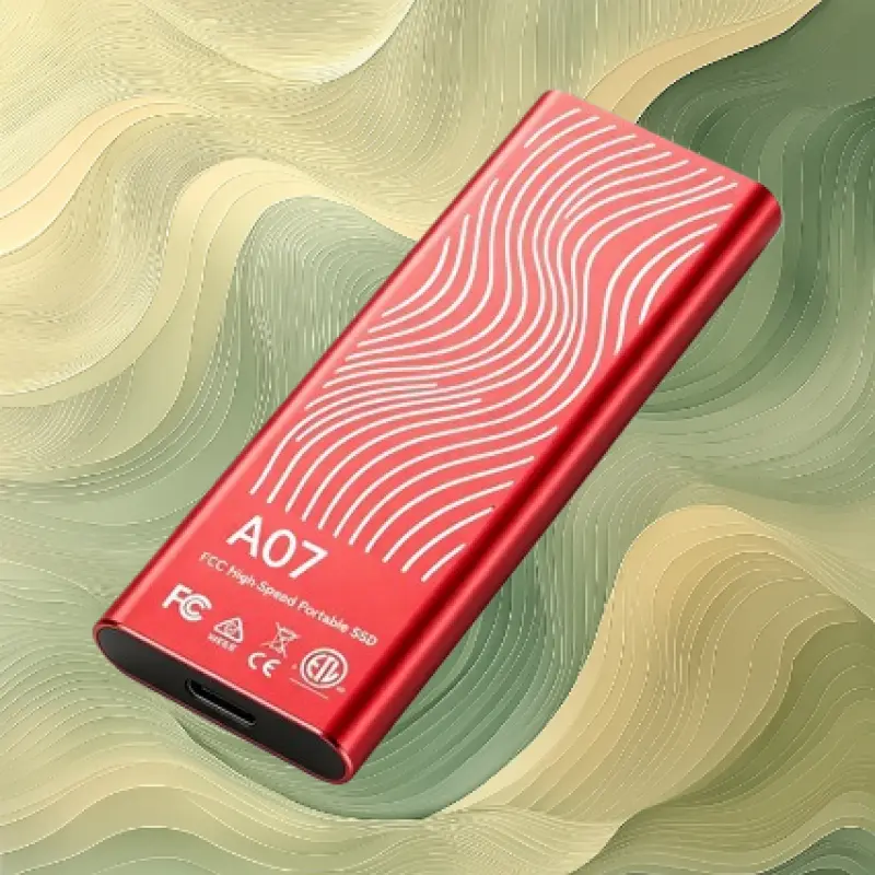 High Speed Portable SSD A07 Drive Expansion Upgrade 1TB 2TB 4TB External Portable Hard Drive