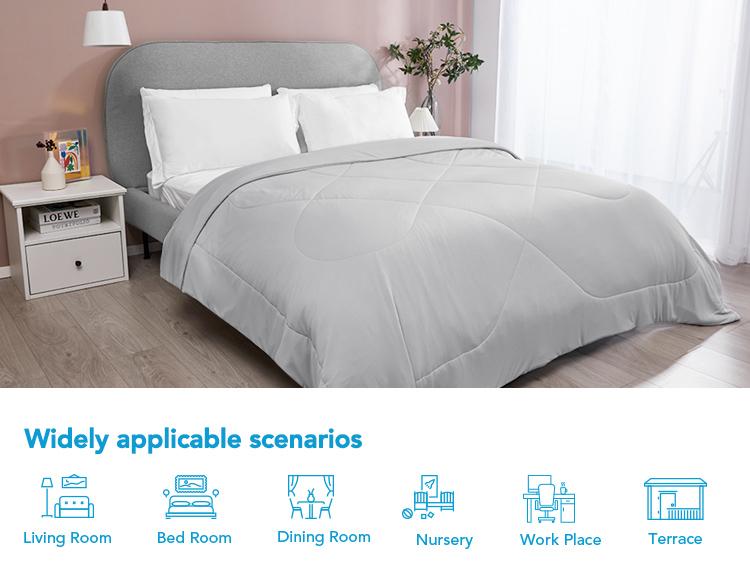 Deconovo Cooling Blanket – Double-Sided Cool Touch Blanket for Hot Sleepers, Soft & Breathable Summer Blanket for Night Sweats, FathersDayGift