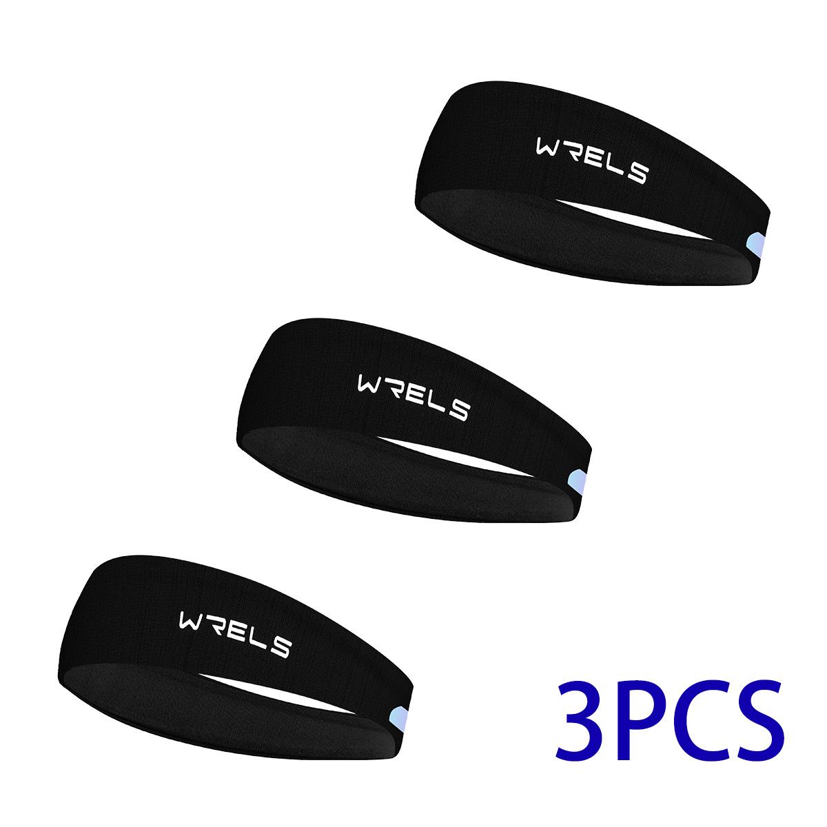 High Elastic Durable Reflective Sweat-Wicking Quick-Dry Hairband, Comfortable Adjustable Hairband for Fitness Running Outdoor Hiking Sports