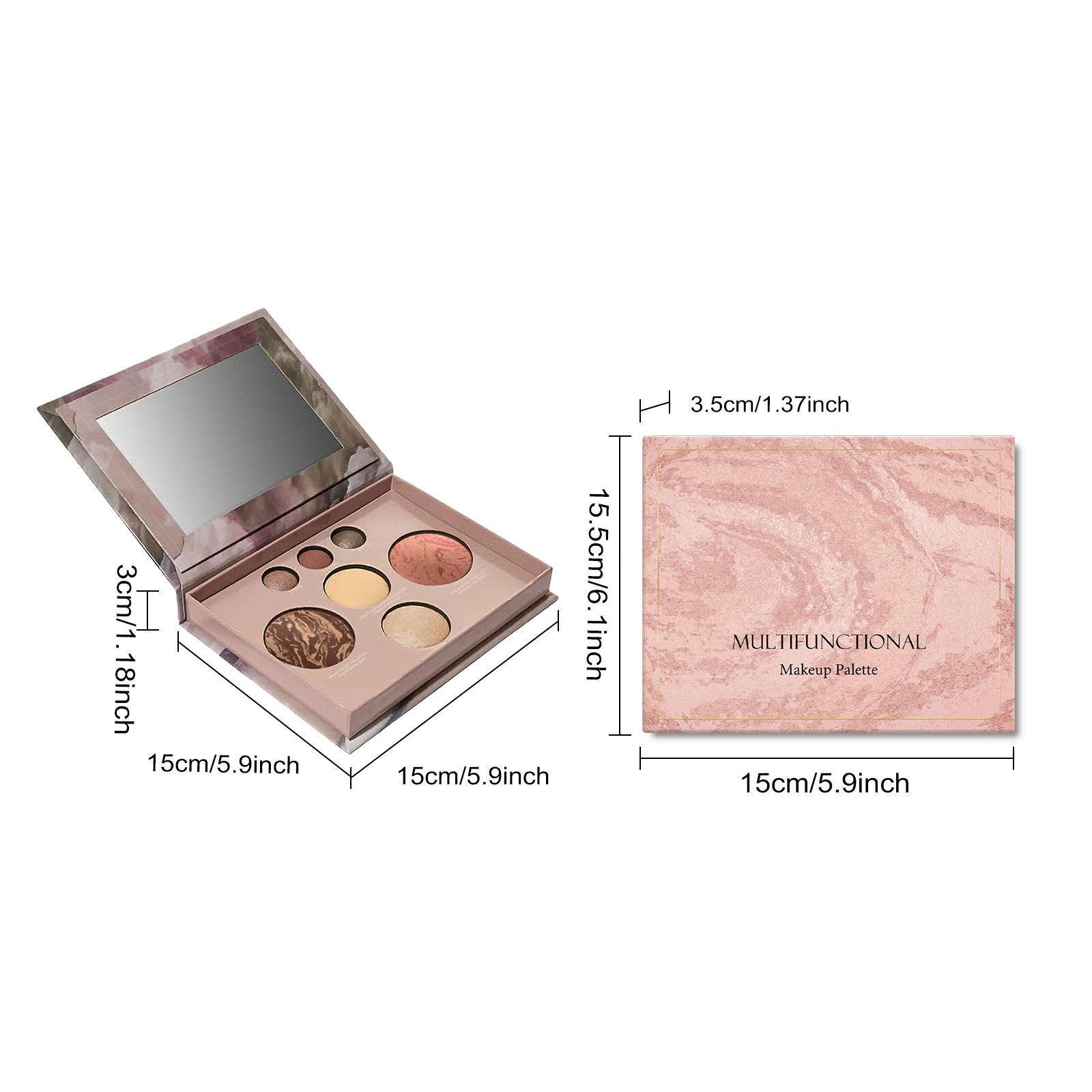 AMZ Multi-Functional Makeup Palette, Face Time Palette, Includes Eyeshadow, Blush, Highlighter & Bronzer, Portable for Daily Use, Ideal Gift for Festivals/Christmas/Valentine’s, Suitable for Makeup Artists, Daily Makeup Users & Stage Makeup AMZ Multi-Functional Makeup Palette, Face Time Palette, Includes Eyeshadow, Blush, Highlighter & Bronzer, Portable for Daily Use, Ideal Gift for Festivals/Christmas/Valentine’s, Suitable for Makeup Artists, Daily Makeup Users & Stage Makeup