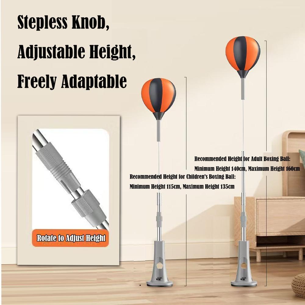 Professional Cobra Reflex Bag with Stand - Height Adjustable Heavy Duty Boxing Ball for Home Gym