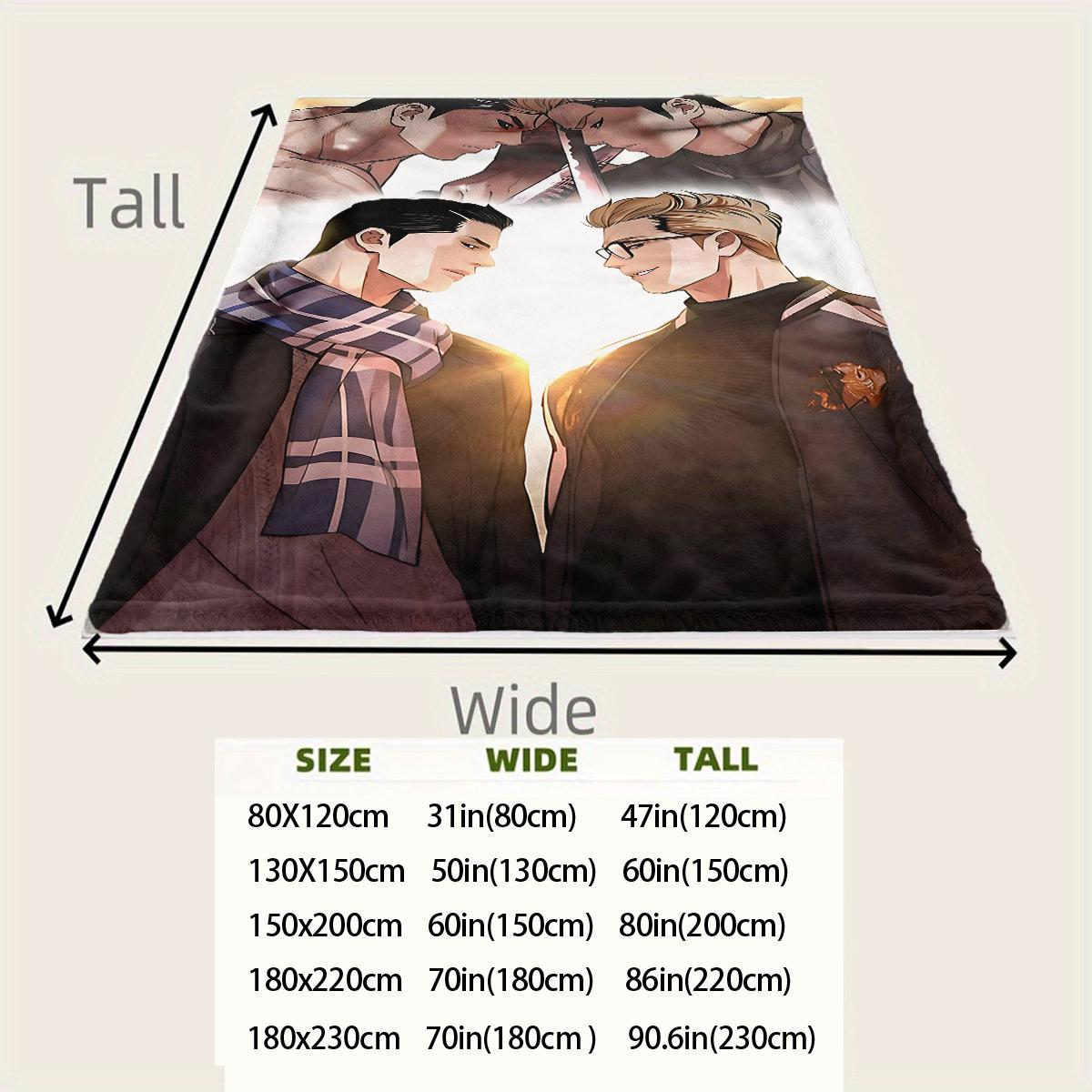 Lookism creativity  flannel blanket, exclusive gift for home, office, camping travel, personalized pattern design, modern style, soft texture