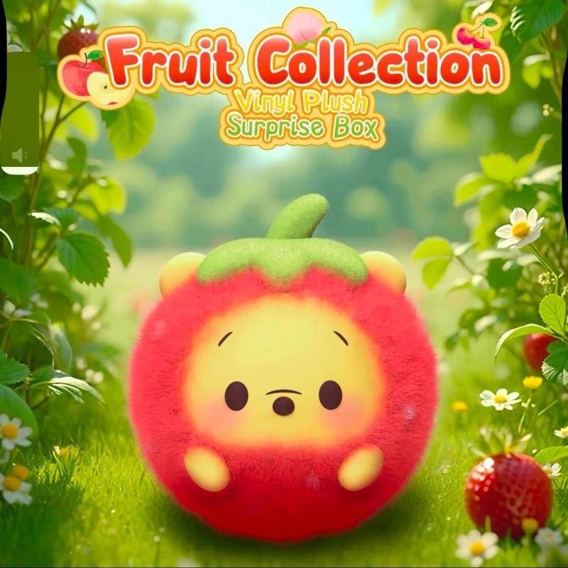 【Holiday Gift】Disney Ufufy Fruit Blind Box - Cute Plush Collectibles for Kawaii Lovers & Desk Decor!kawaii collectibles, cute desk decor, fruit anime merch, TikTok unboxing| Shopping Bag  , Holiday & Holiday Haul
