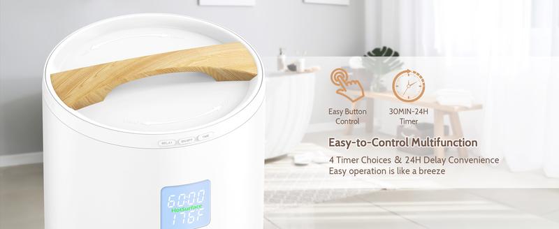 Keenray Towel Warmer for Bathroom, Luxury Towel Warmer Bucket with Timer, LED Display for Time and Temperature, Delay Time Up to 24 Hours, Child Lock, Hot Towel Heater, Gifts for Mom,Dad,Him,Her, Grey