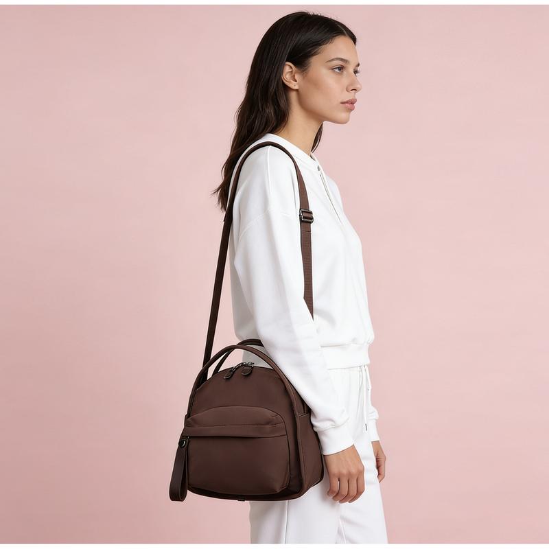 WDX Lightweight Quilted Tote Bag,Black Oxford Fabric Handbag Women’s Bag 2026 New Style Handheld Crossbody Commuter Bag ,everyday purse,Women's Elegant Solid Color Shoulder Bag, Fashionable Zipper Crossbody Bag for Daily Used,