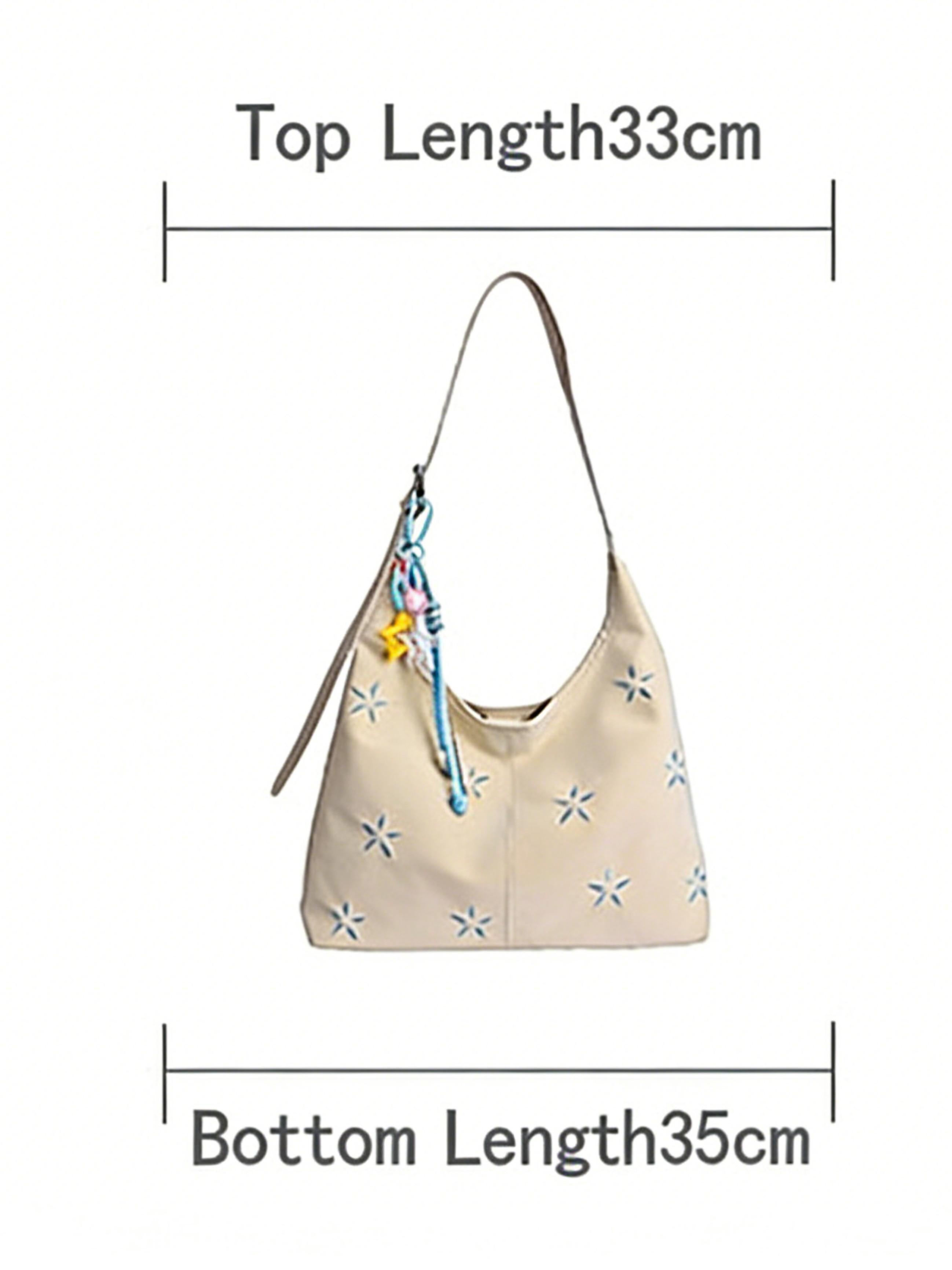 Fashionable Women's Bag 2026 New Floral Tote, High-Quality Commuter Large Capacity Shoulder Crossbody Bag, Elegant and Stylish Design