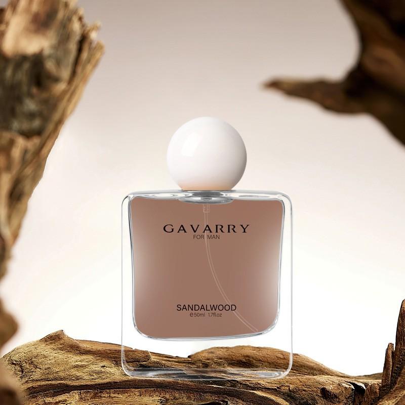 50ml Sandal Wood Fragrance Oil - Eau De Parfu Oil Enduring Scent for Men, Refreshing & Subtle, Unique Oriental Gourmet Blend, Ideal for Work, Dining, Romantic Outings