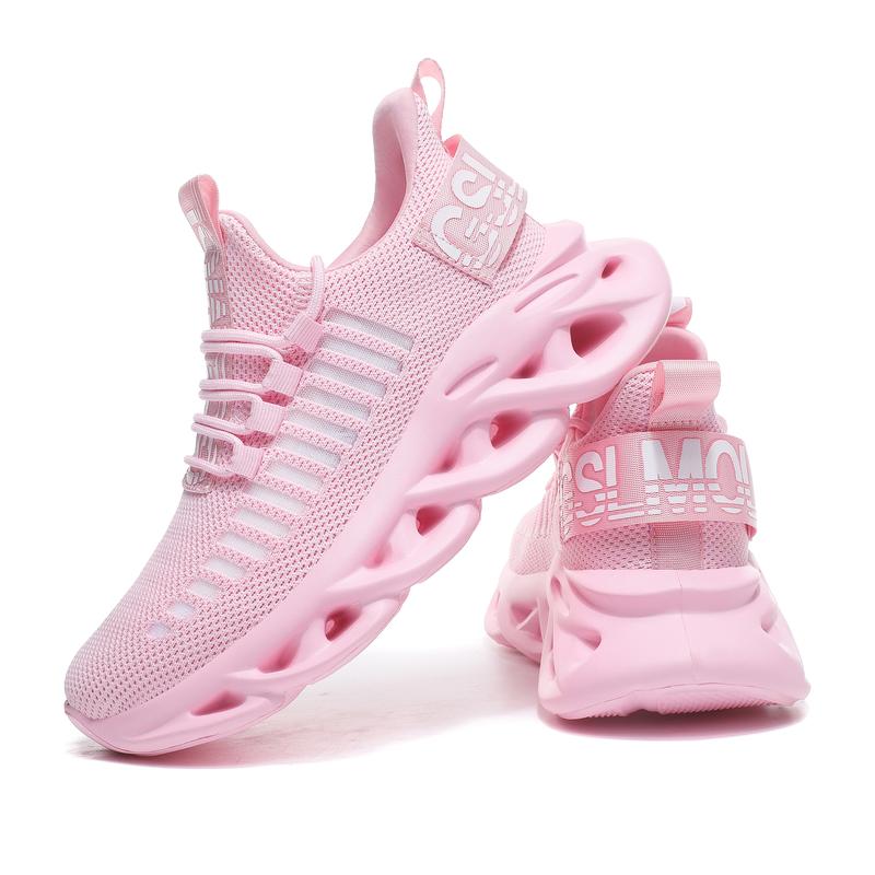 GSLMOLN 2026 Women's Fall Non-Slip Training Sneakers Pink Mesh Breathable Lightweight Slip-On Sporty Cloud Shoes for Gym Walking Daily Wear GSLMOLN 2026 Women's Fall Non-Slip Training Sneakers Pink Mesh Breathable Lightweight Slip-On Sporty Cloud Shoes for Gym Walking Daily Wear