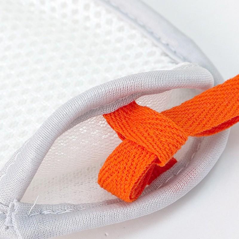 4-Pack Sandwich Soap Bags, Bubble Net Dual-Sided Soap Sponge, Bath Exfoliating Body Scrubbing Accessories, Shower Foam Pouches