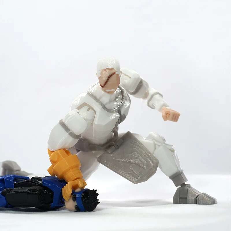 3D Printed Action Figures Invincible 3.0 Superheroes Anime Multi-Jointed Shapeshift Toys Mannequin Model Ornaments Kids Gifts