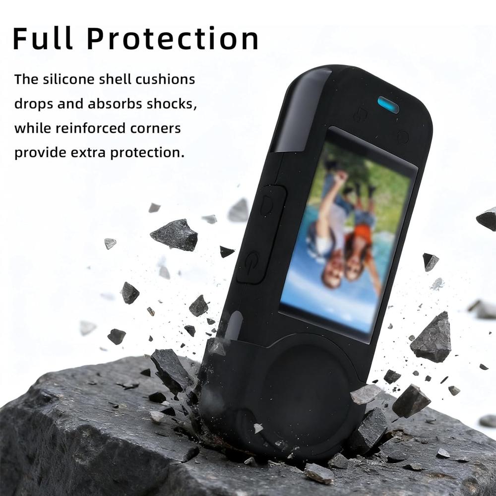 1 Set Silicone Protective Case (Body Case+ Lens Case) SetInsta 360 X4/x5, Durable Fashion Anti-Drop Scratch-Resistant, Stylish Phone Cover for Enhanced Protection